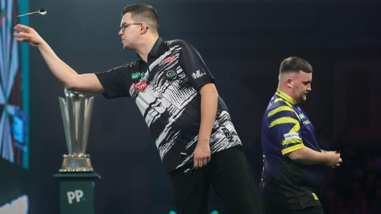 2026 Premier League Darts Night 9 Manchester live results, scores and schedule: Littler and van Veen exchange words in drama filled last-leg decider