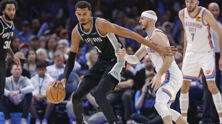 Spurs' Victor Wembanyama and Stephon Castle's immediate post-Game 1 reactions revealed