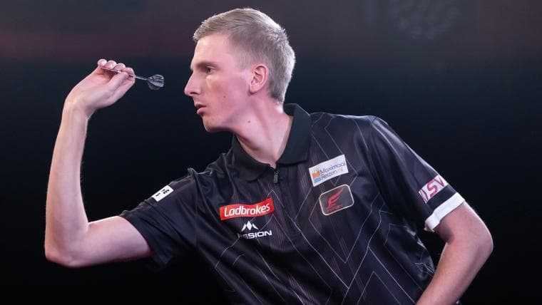 Nerveless Nijman halts resurgent Waites to claim Players Championship darts hattrick