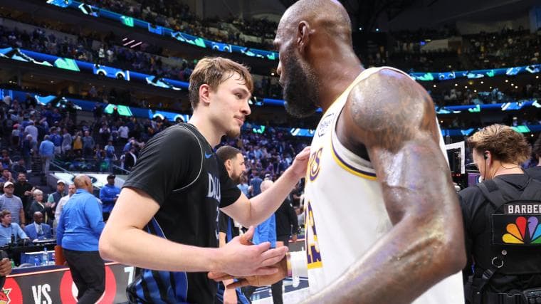 Mavs' Cooper Flagg breaks LeBron's all-time NBA record while facing Lakers