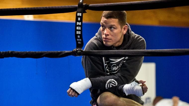 Nate Diaz absolutely destroys former UFC heavyweight champion