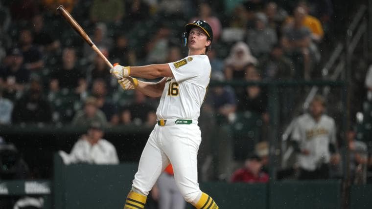Athletics Nick Kurtz continues to walk his way into MLB history
