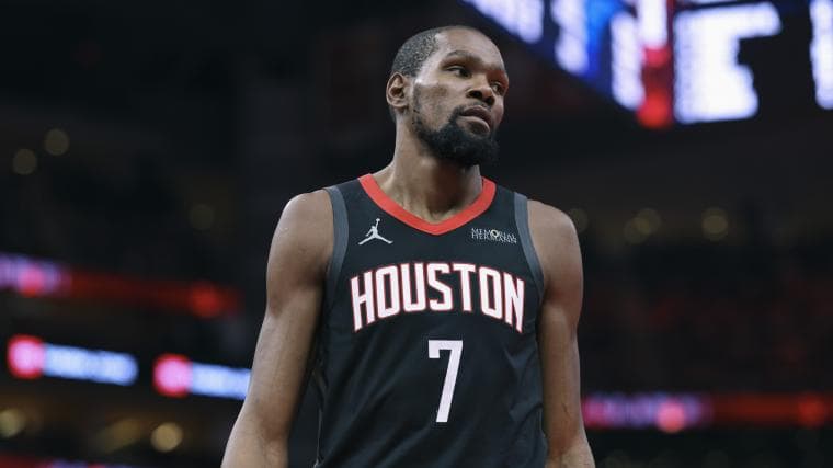 Is Kevin Durant playing in Game 2 tonight vs. Lakers? Game status for Rockets star