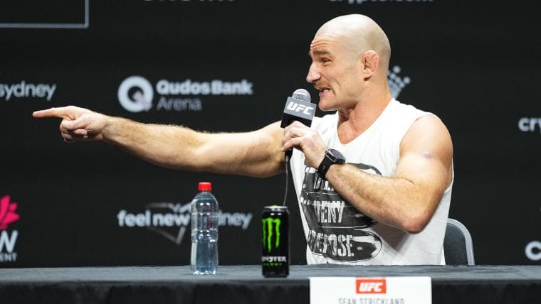Sean Strickland takes UFC 328 feud with champion Khamzat Chimaev to next level with threat