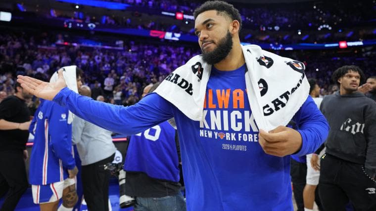 Knicks' Karl-Anthony Towns made a massive change to his game to spark historic run