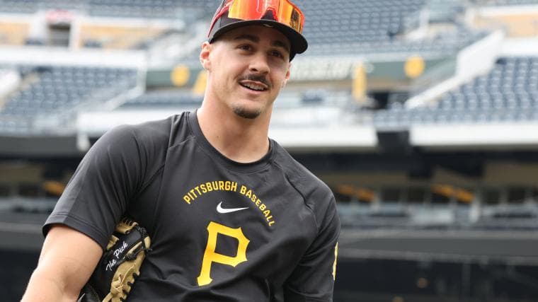 Konnor Griffin's first at bat for Pirates has adversity, special ending