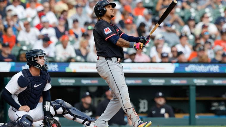 Guardians' Jose Ramirez earns another franchise first, clubs homer against 29th other MLB team