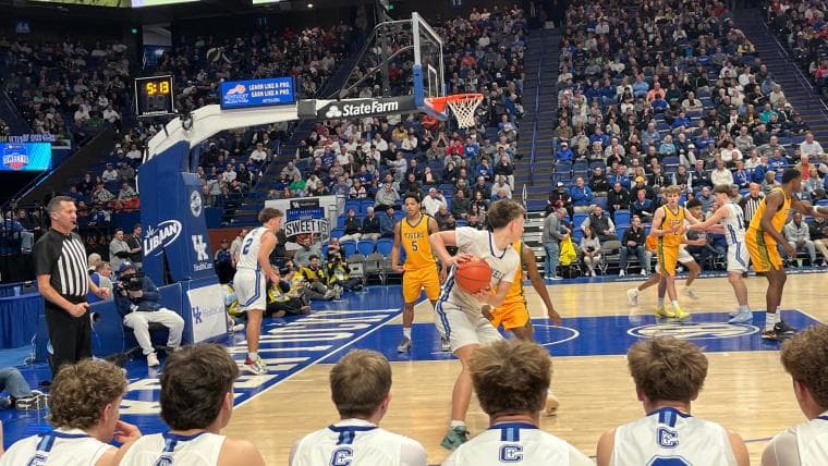 Kentucky's KHSAA boys basketball semifinals: live updates, scores from Grayson County vs. St. Xavier