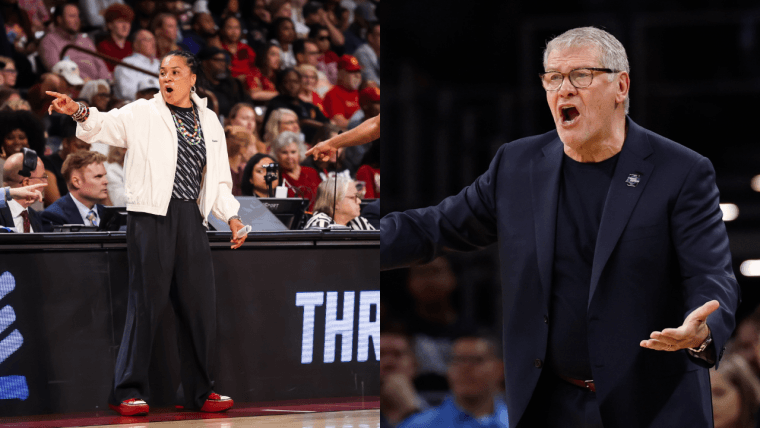 Emotions spill over between Dawn Staley and Geno Auriemma after Gamecocks win