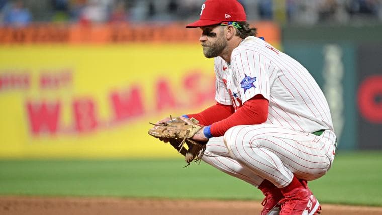 Phillies 1B Bryce Harper feels like he's 'having good at-bats'