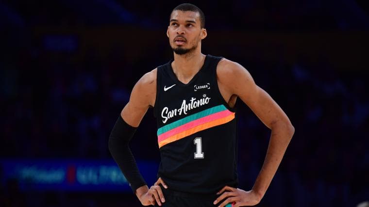 Spurs’ Victor Wembanyama ruled out for second half vs 76ers