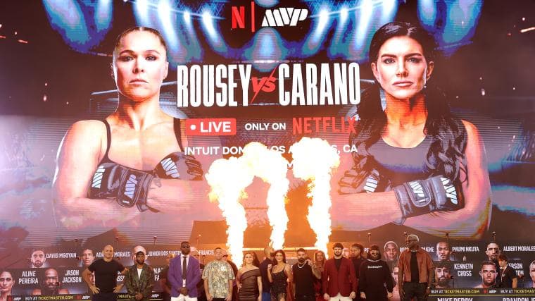 Ronda Rousey vs. Gina Carano attendance: How Intuit Dome seats baffled fans, made crowd difficult to gage