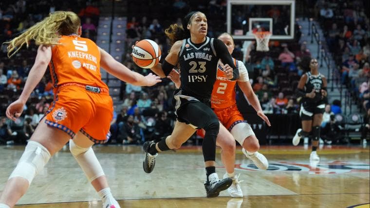 Aces' Chennedy Carter is 2nd player in WNBA history with a game like this, and she validates Vegas
