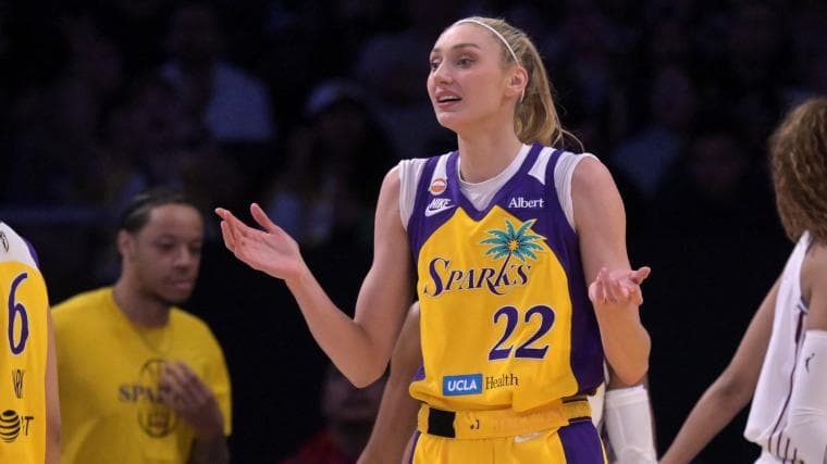 Sparks' Cameron Brink has had the perfect response to coach comments