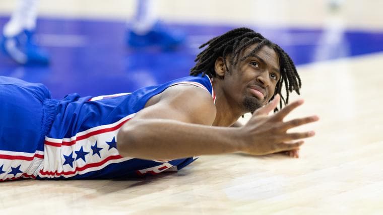Tyrese Maxey had nothing but praise for the Detroit Pistons after losing to the #1 seed