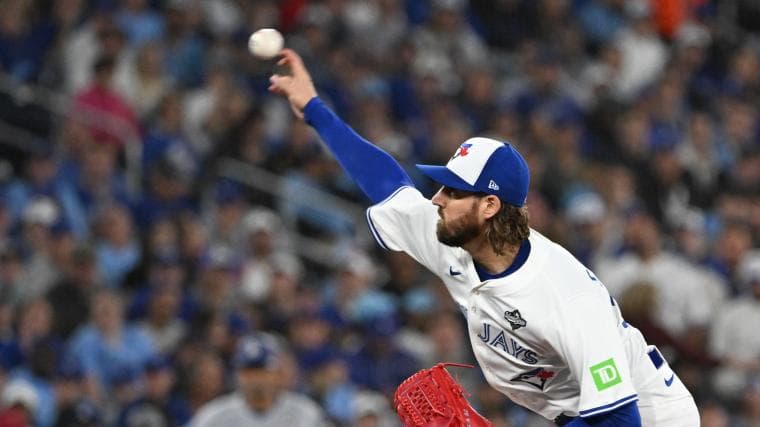 Why Kevin Gausman was called for a balk, leading to John Schneider ejection in Blue Jays-Dodgers