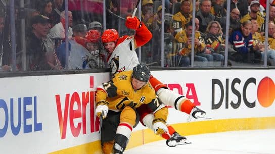 Golden Knights hoping to establish identity in Ducks series in Game Two