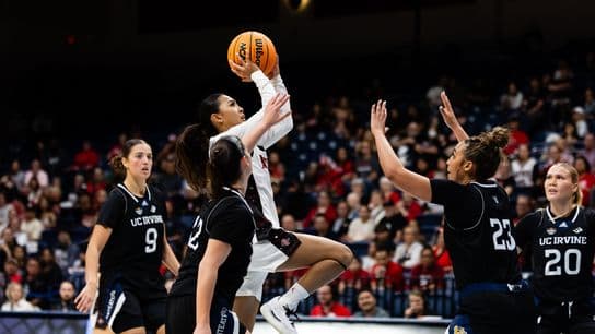 SDSU women earn WBIT first round win with clutch effort against UC Irvine