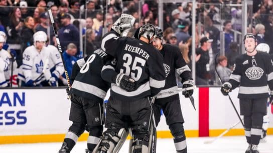 KIngs break overtime record, get critical win over Maple Leafs