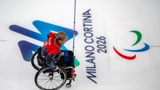 TST Images: Wheelchair curling at 2026 Winter Paralympics in Cortina