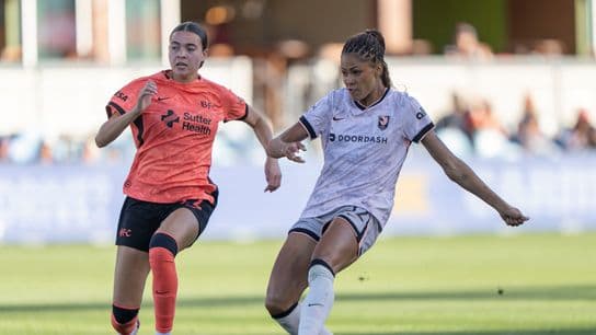 Jónsdóttir pushes Angel City to 3-1 victory over Bay FC