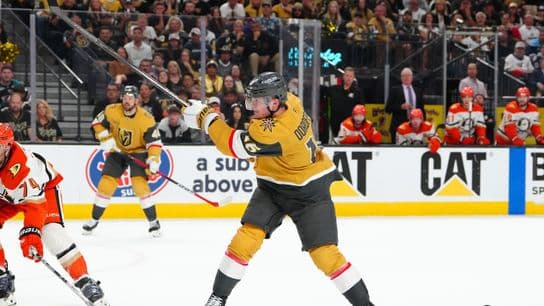 Dorofeyev, Hertl regain their scoring touch in time