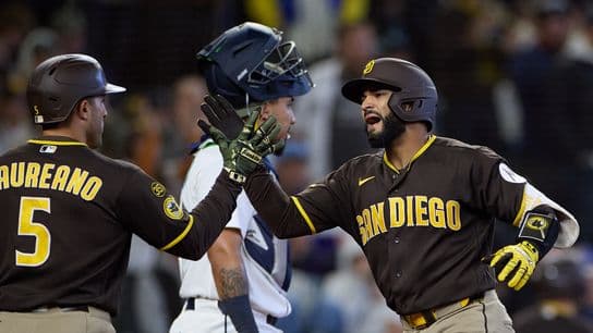 Home runs help Padres secure first series win in Seattle since 2018