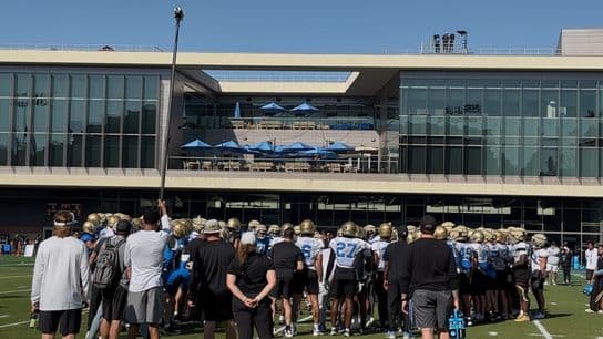 UCLA practice takeaways: Chesney's involvement, women's basketball inspiration, Iamaleava's influence