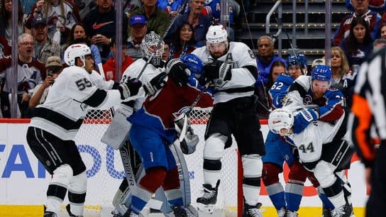 Kings' narrow loss to Avalanche places them in 2-0 series deficit