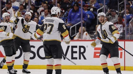 Golden Knights destroy narratives with Game One triumph over Avalanche