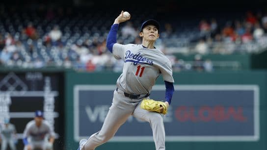 Roki Sasaki stumbles, Dodgers bail him out in comeback win