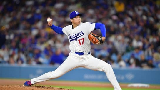 Shohei Ohtani tosses one-hitter as Dodgers top Guardians
