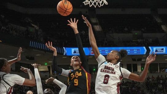 No. 9 USC dismantled by No. 1 South Carolina in second round of NCAA tournament