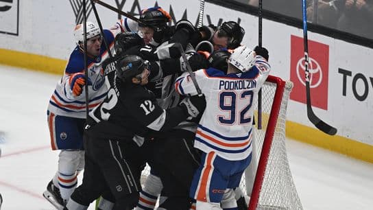 TST Images: Kings defeat Oilers, 1-0, at Crypto.com Arena