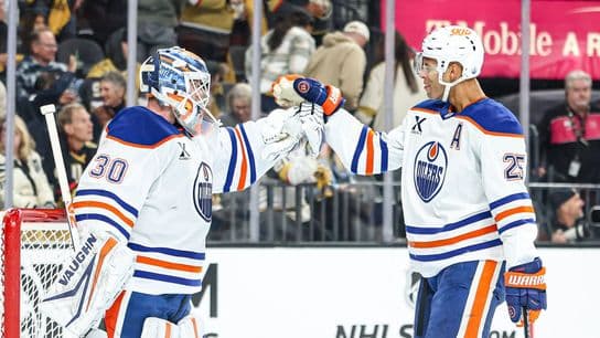 Home ice advantage up for grabs as Golden Knights face Oilers