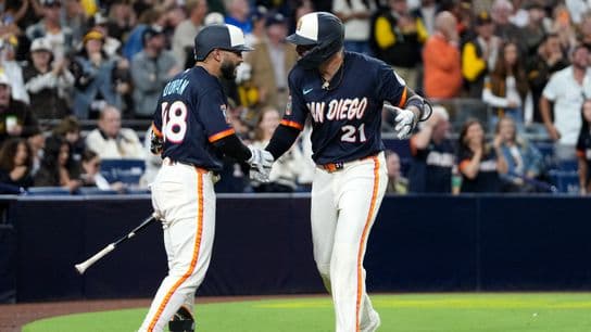 TST Images: Padres defeat Athletics, 7-3, at Petco Park