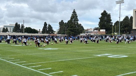 UCLA brings energy to first spring practice of 2026