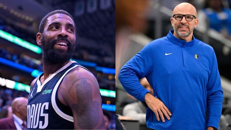 Jason Kidd Cannot Contain His Excitement For Kyrie Irving’s Return To The Mavericks Next Season