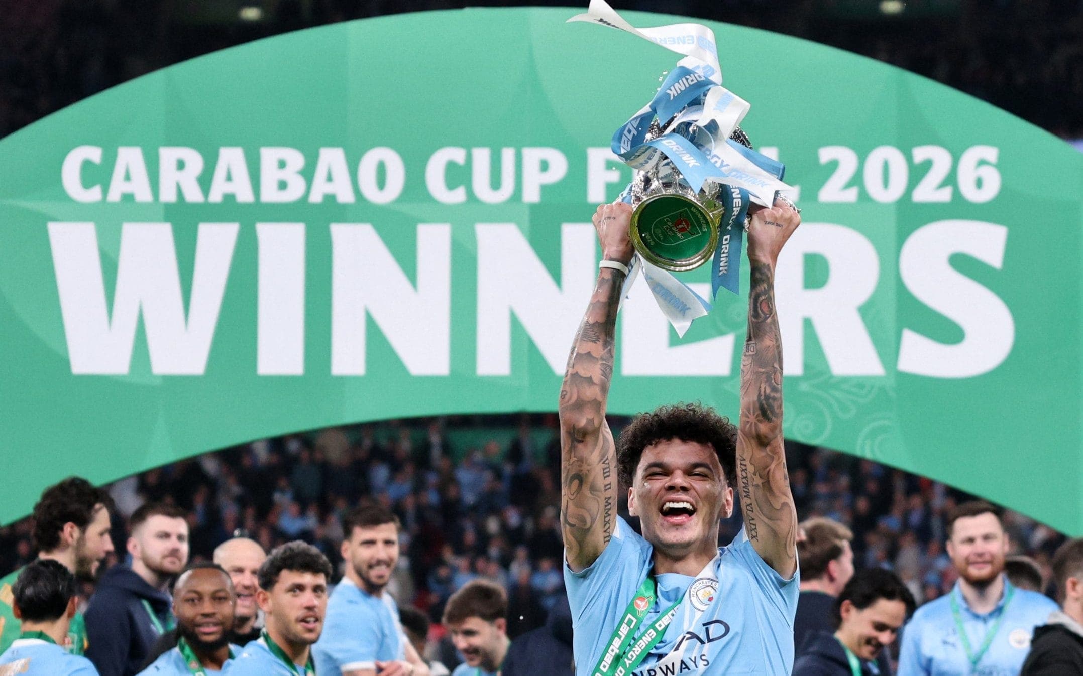 City humble Arsenal after O’Reilly double seals League Cup