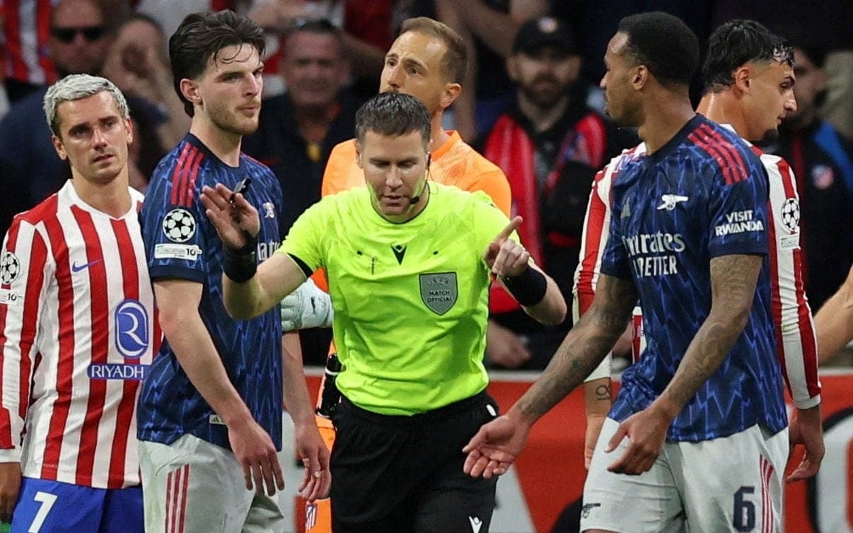 Arsenal curse VAR as Atletico Madrid resort to dark arts