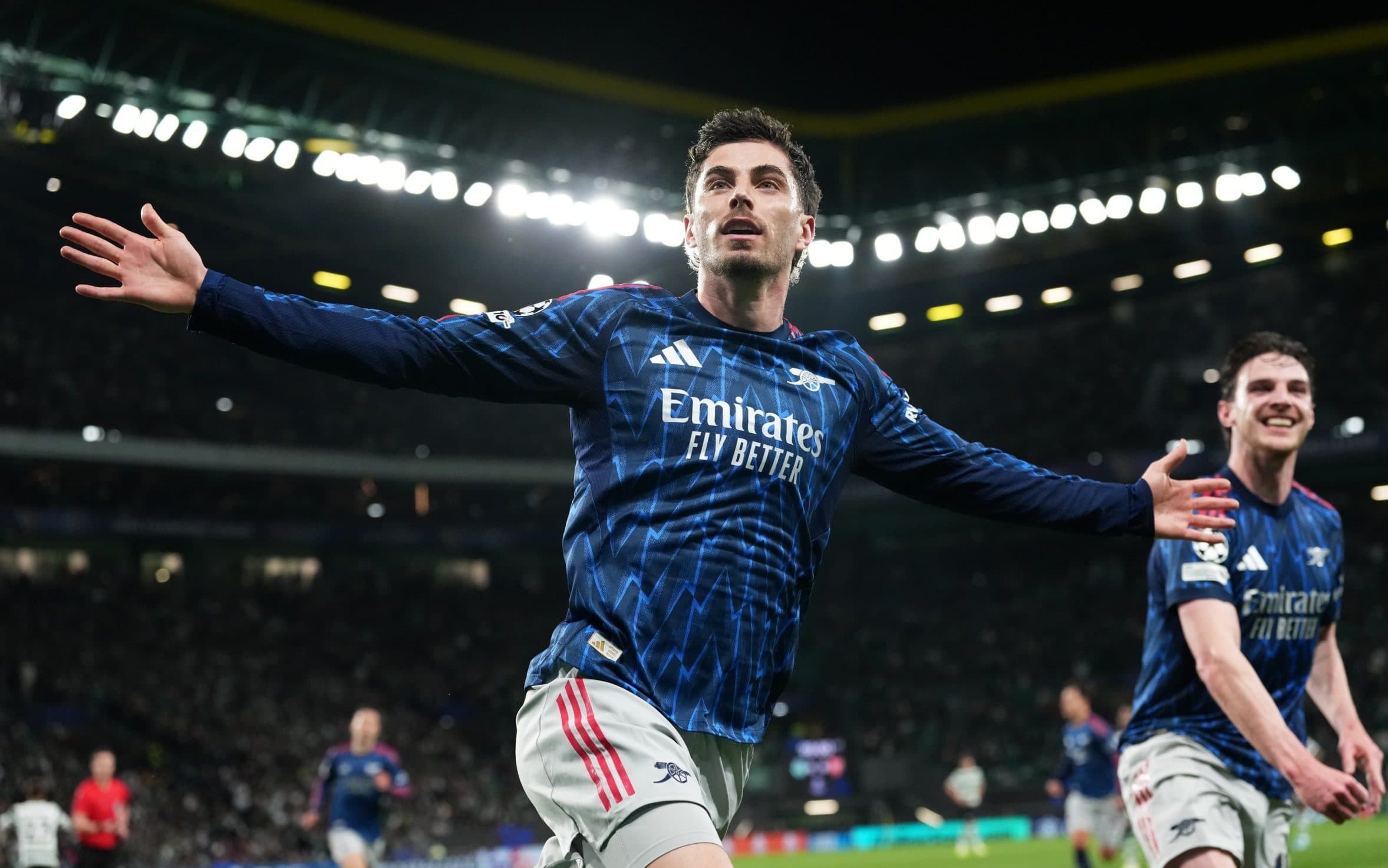 Super-sub Havertz strikes late as Arsenal beat Sporting CP in Champions League