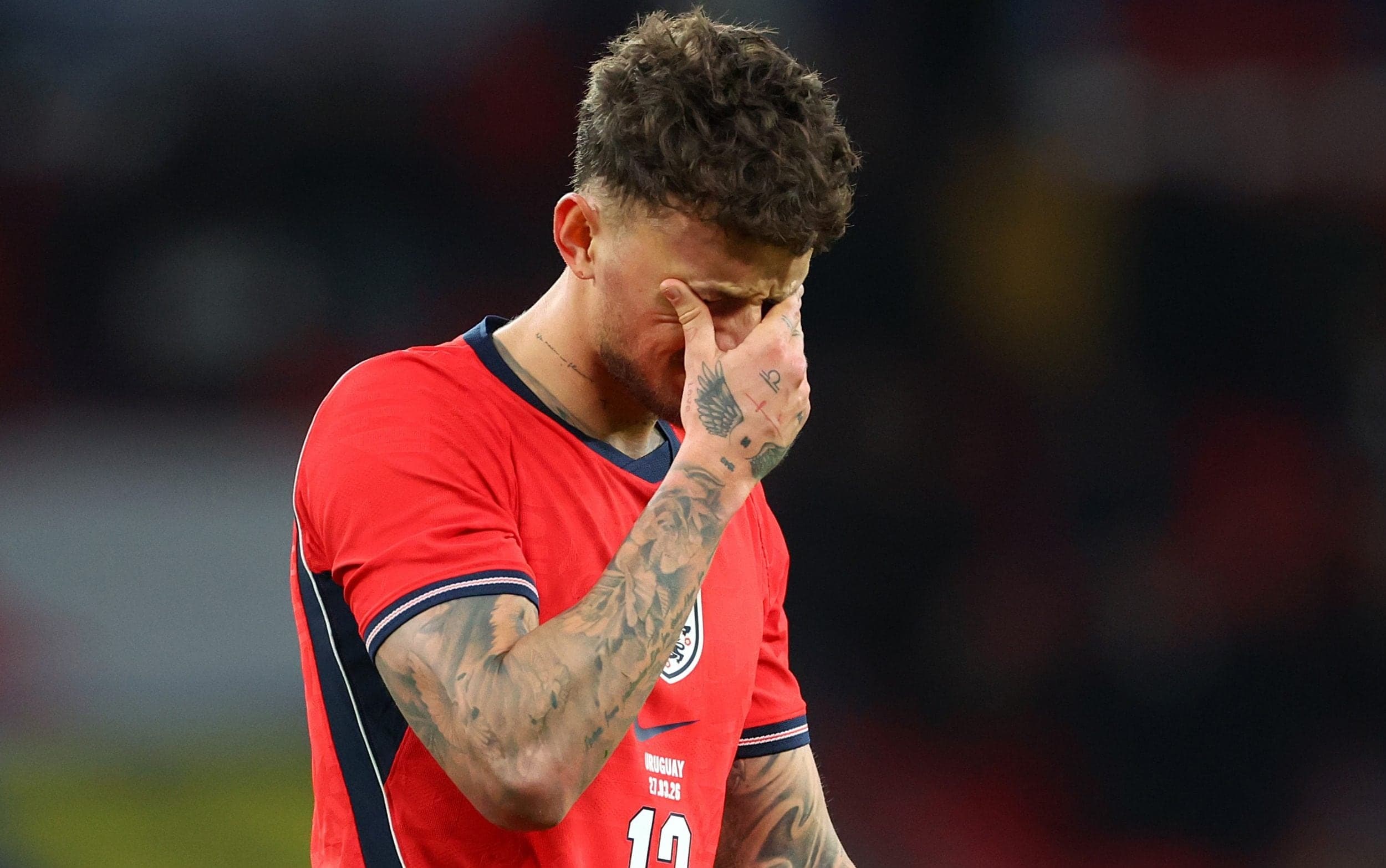 Ben White booed by England fans after scoring in feisty draw with Uruguay