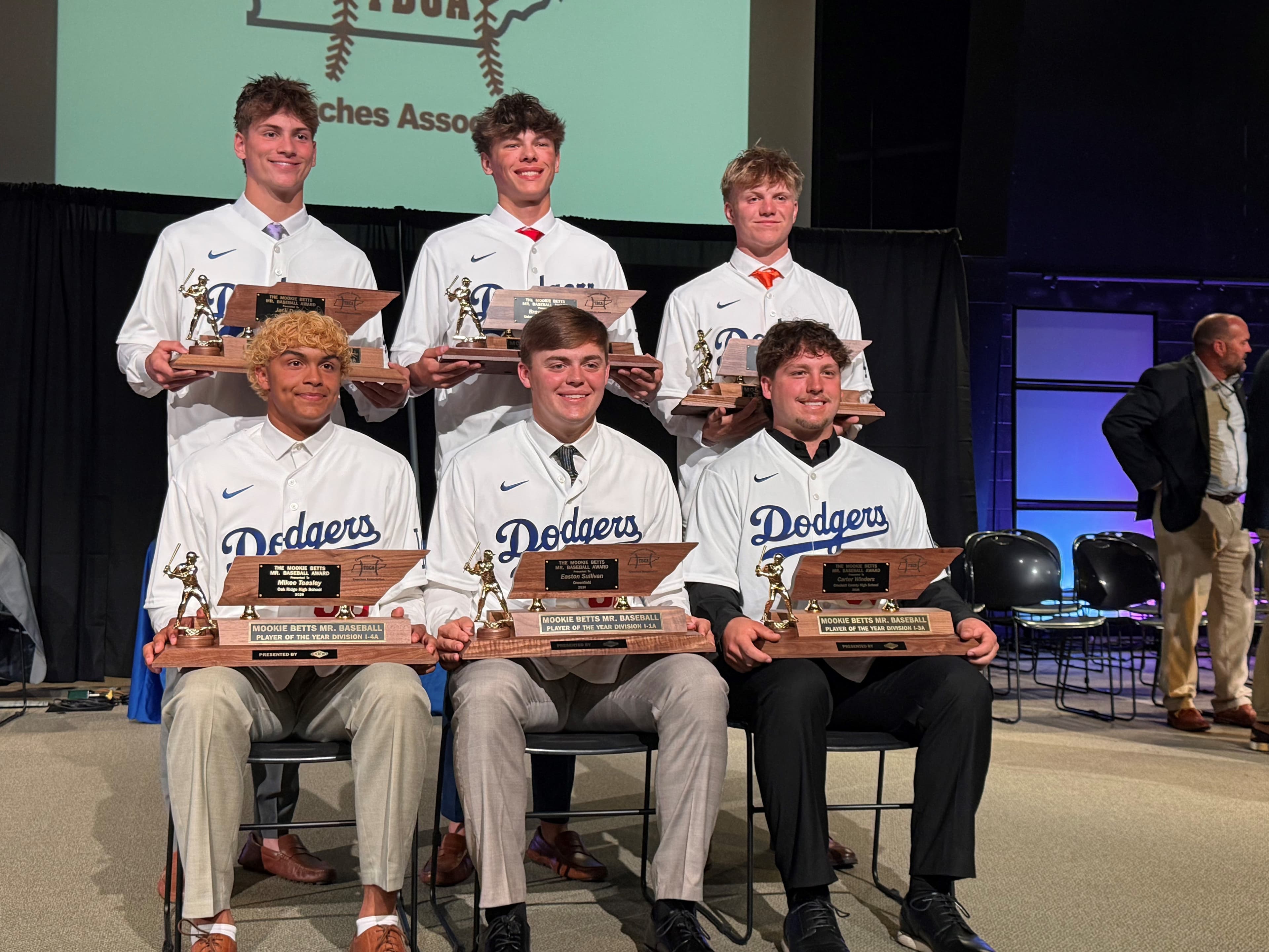 Meet the Tennessee Mr. Baseball winners for 2026 TSSAA season