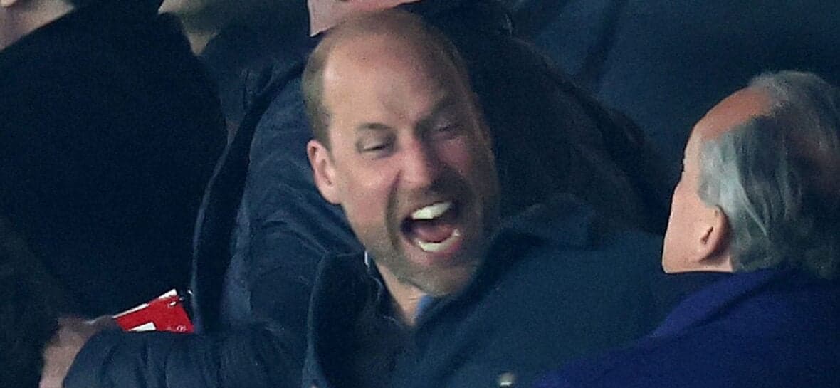 Prince William Spotted Going Wild For His Favorite Team