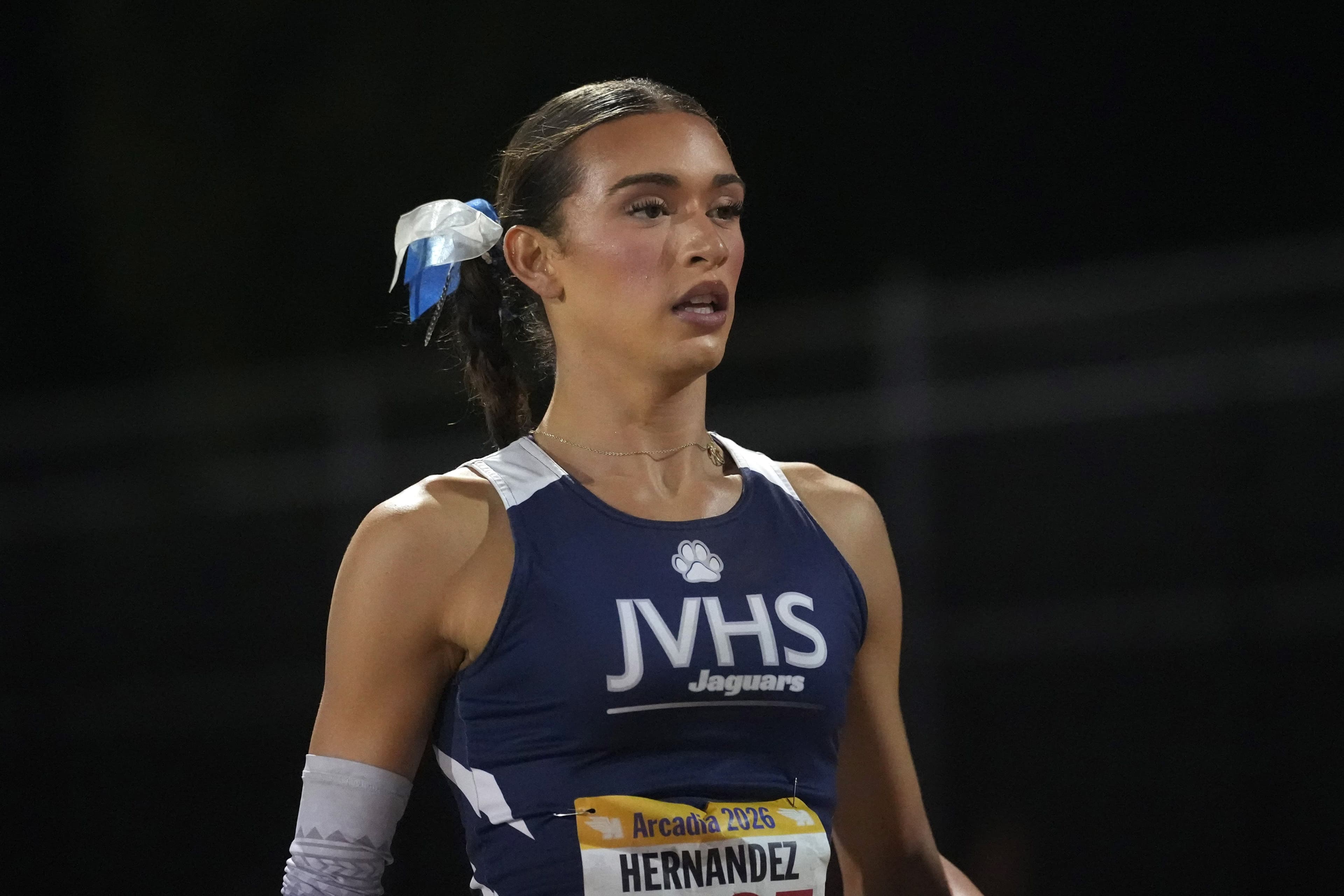 Trans Athlete AB Hernandez Forced to Share First Place With Cisgender Girls at Track Meet