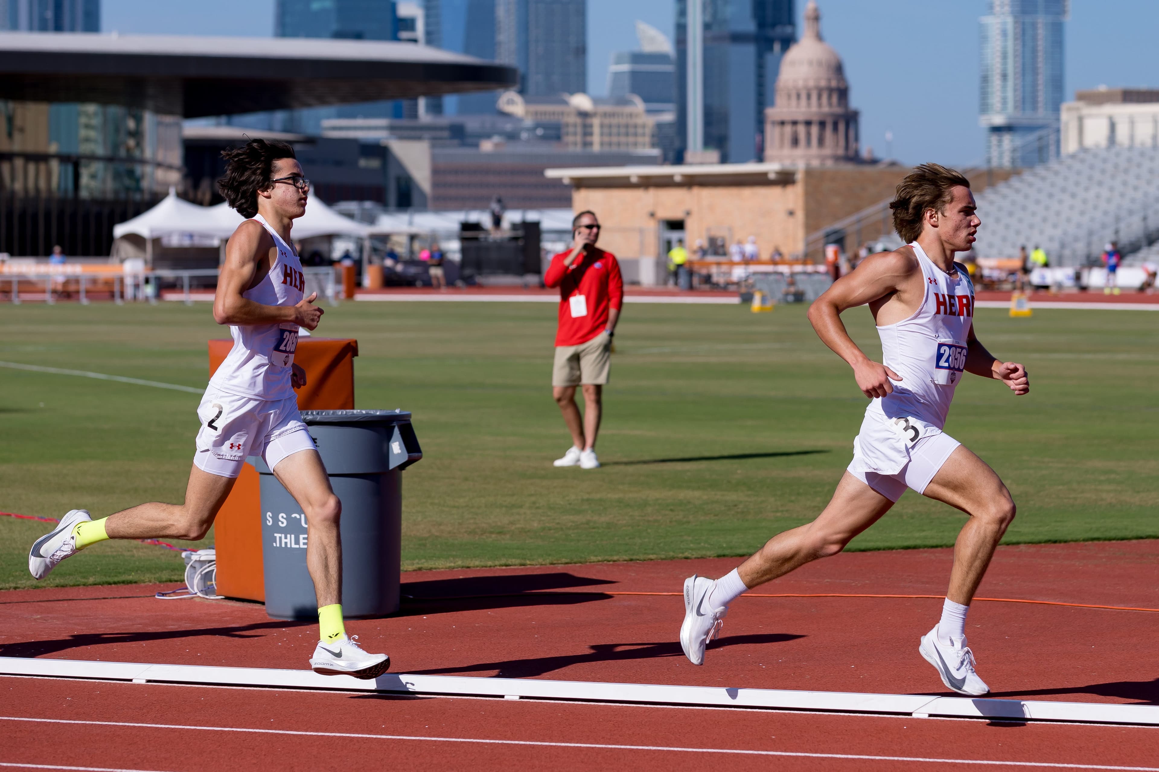 Holliday's Strohman brothers roll again at UIL track championships