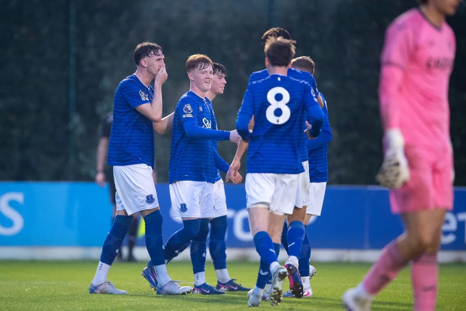 Everton U21s breeze into the playoffs after Brentford red card