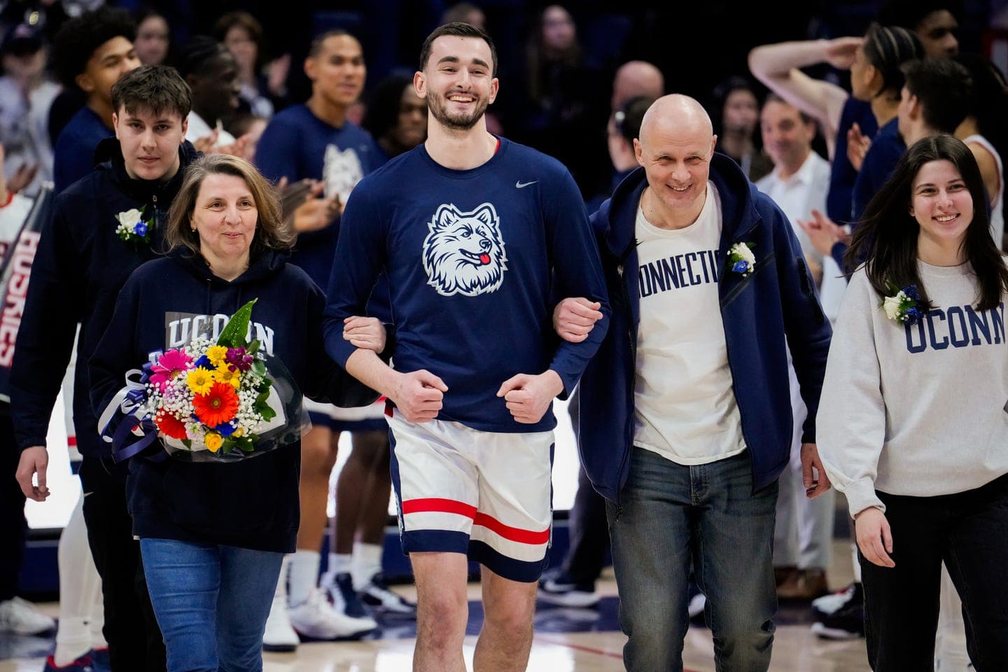 Meet UConn Basketball Star Alex Karaban’s Parents Olga and Alexei
