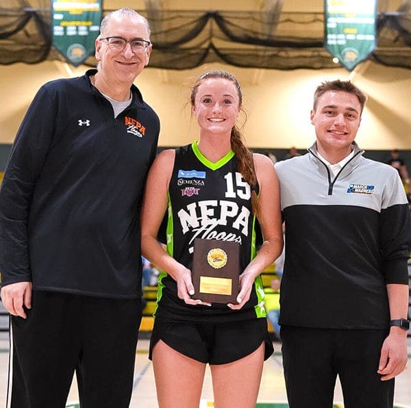 Honesdale's Martin closes out her basketball career with a flourish