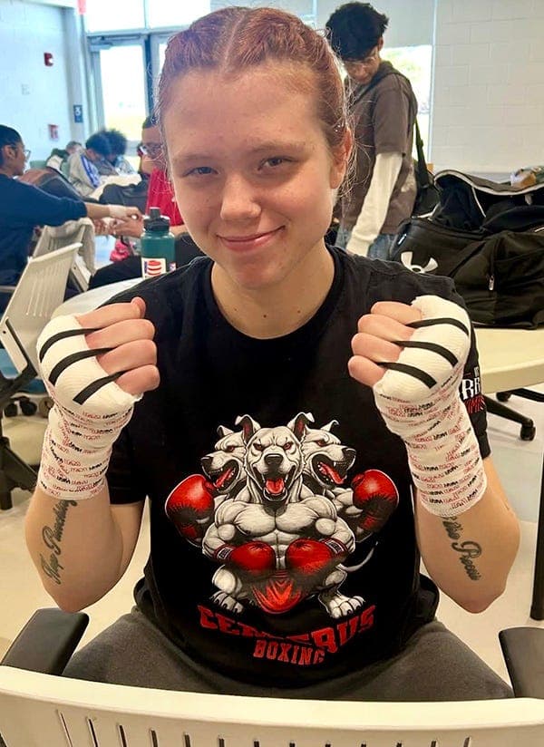Western Wayne grad Olivia Ford posts the 20th win of her boxing career
